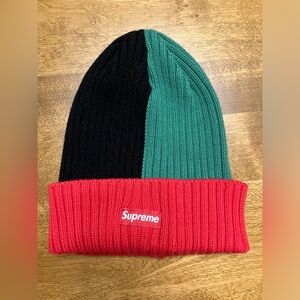 Supreme Tricolor Beanie Hat